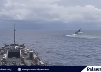 Philippine Navy’s BRP Benguet warns off aggressive Chinese Navy ship near Pag-asa Island