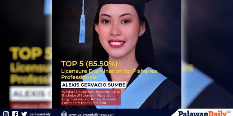 Fisherfolk’s daughter ranks 5th in Fisheries Professional Exam