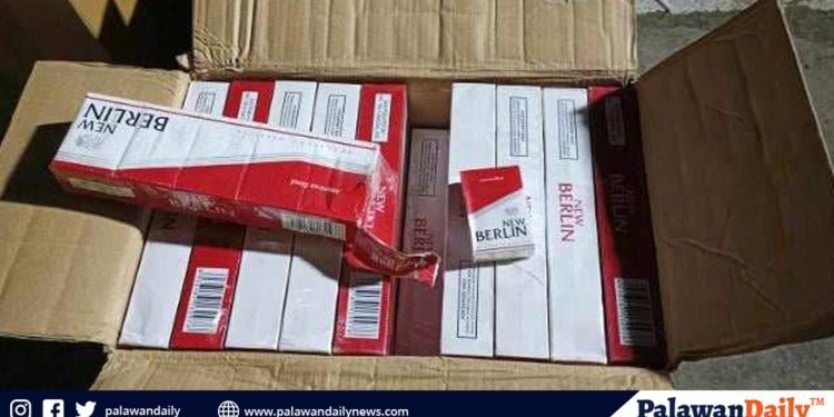 P168K halaga ng smuggled cigarettes, nasabat sa magsasaka sa Sofronio Española