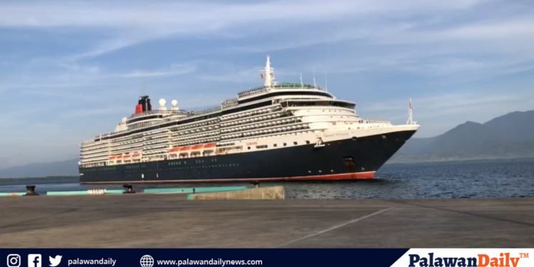 Queen Victoria docks in Puerto Princesa; seventh arrival this year