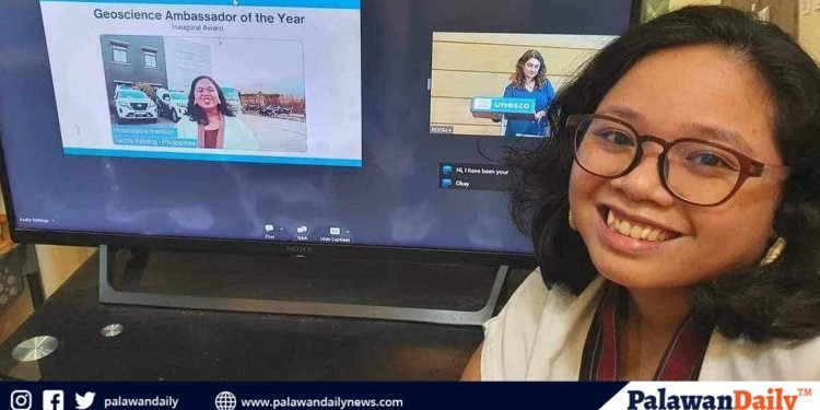 Palaweña geoscientist recognized as UNESCO Geoscience Ambassador of the Year