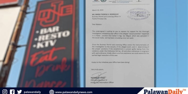 CIO Ligad, suportado ang imbestigasyon ng BPLO kaugnay sa iskandalo sa isang bar sa lungsod