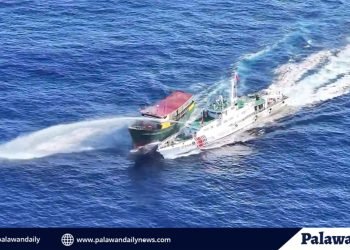 Philippine vessels attacked by Chinese Coast Guard at Ayungin Shoal: four Filipinos injured