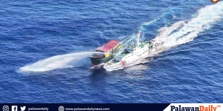 Philippine vessels attacked by Chinese Coast Guard at Ayungin Shoal: four Filipinos injured