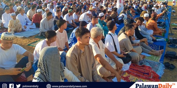 Muslims in Puerto Princesa celebrate E’id ‘l Fitr