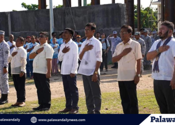 Mga opisyal ng Palawan, bumisita sa kalayaan para sa ika-126 anibersayo ng araw ng kasarinlan