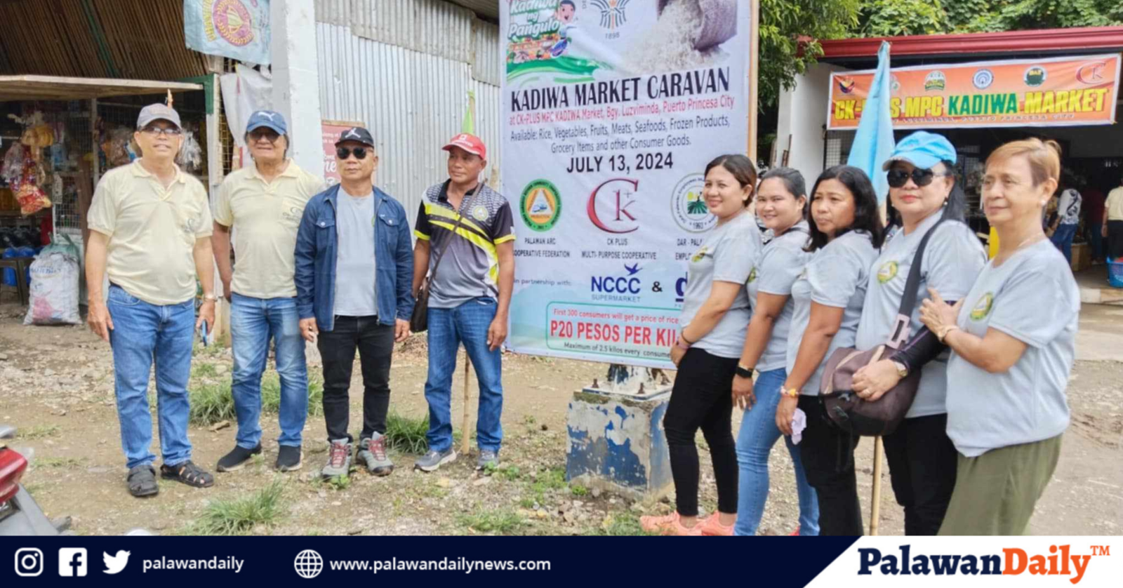 Local coops hold Kadiwa offering cheaper food products