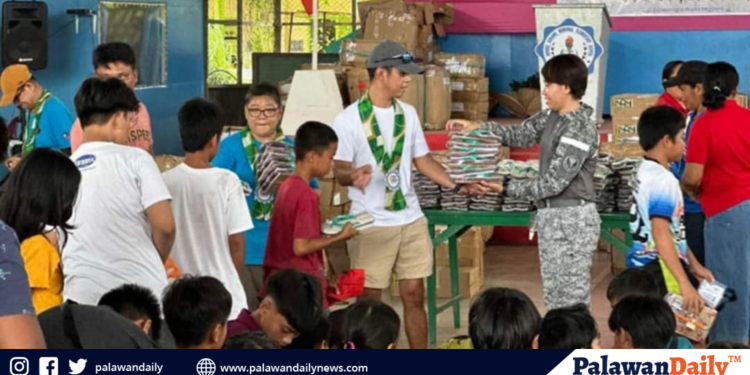 17,000 Palaweños, natulongan ng Go Share at PAF