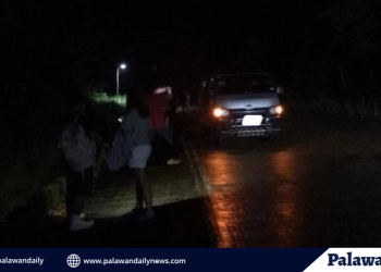 Van na nag-overheat sa El-Nido, nagdulot ng takot sa mga pasahero