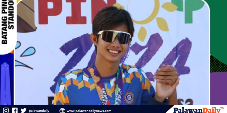 Bagong record sa batang pinoy swimming
