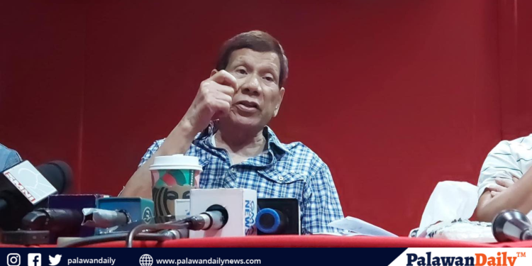 Duterte calls on military amid governance crisis: “protect the constitute”