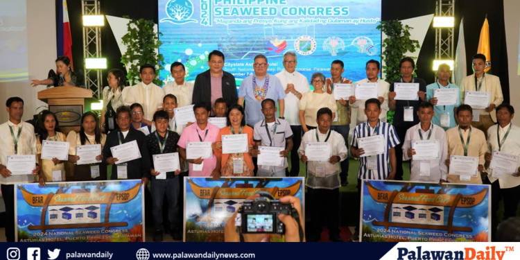 Gov. Socrates champions seaweed industry at palawan seaweed congress