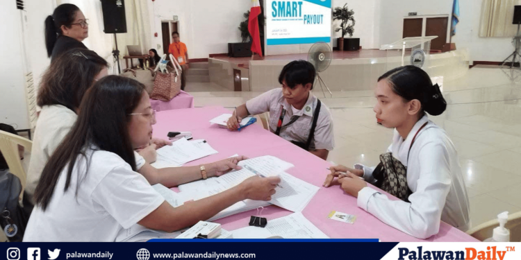 Ched and palawan caretaker office extend financial aid to over 200 students