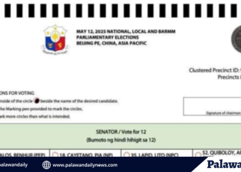 Tingnan: Comelec, inilabas na ang hitsura ng balota para sa halalan 2025