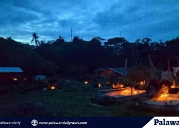 Tingnan || Pagbasbas sa mga booth ngayong soft opening ng baragatan sa palawan