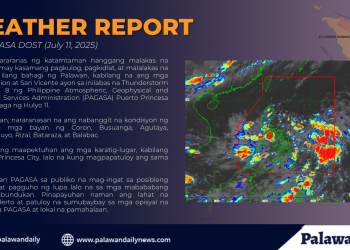 Habagat drenches Palawan as PAGASA tracks three weather system