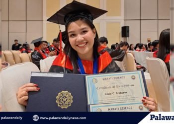 Palaweña graduates Cum Laude in Makati