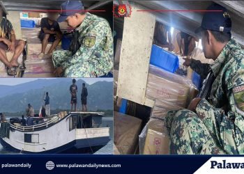 Eight men arrested in Palawan for transporting P6.3-M smuggled cigarettes