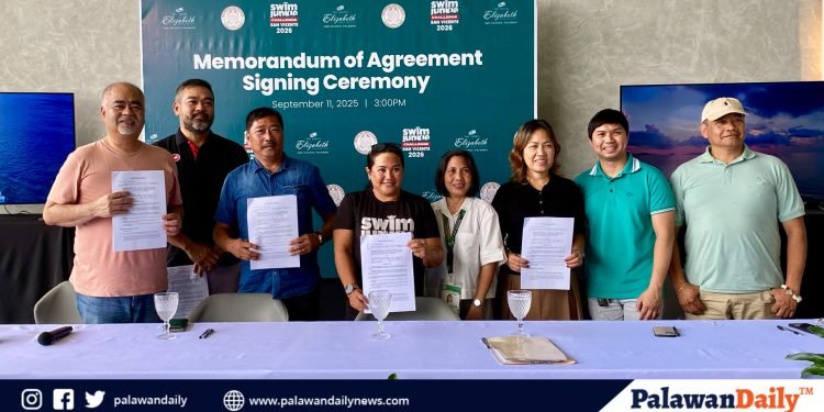 Swimjunkie Challenge: San Vicente MOA signing