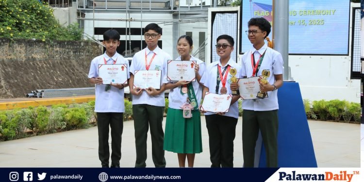 Five students from Puerto Princesa earn honors at Hong Kong Math Olympiad