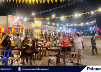 Night Market sa Puerto Princesa City Baywalk, target na gawing permanente