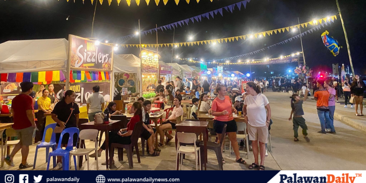 Night Market sa Puerto Princesa City Baywalk, target na gawing permanente