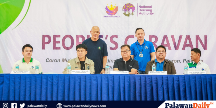 NHA holds people’s caravan in Coron town