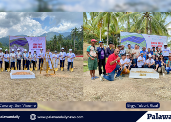 Magkakasunod na groundbreaking at capsule laying ng Hybrid Microgrid Power Plant, isinagawa sa San Vicente at Rizal, Palawan