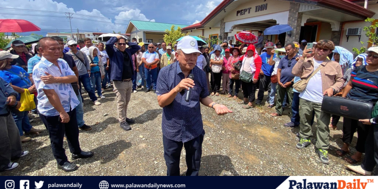 Cong. Alvarez, humarap sa mga pro-mining groups sa Brooke’s Point; ‘Ayaw namin na wala kayong trabaho!’