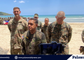 Exercise Balikatan forces demonstrate coordinated air, land, sea strikes in Aporawan