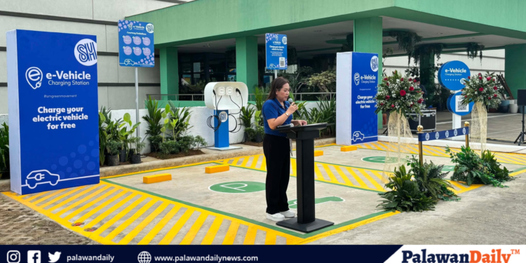 SM City Puerto Princesa Launches EV Charging Station, Expanding Access to Sustainable Mobility in Palawan