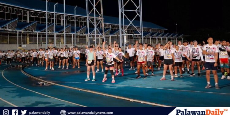 More than 700 join Puerto Princesa Run promoting disaster preparedness