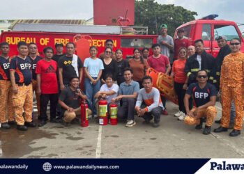 Calmia Nickel, nagsagawa ng basic firefighting training para sa emergency response team
