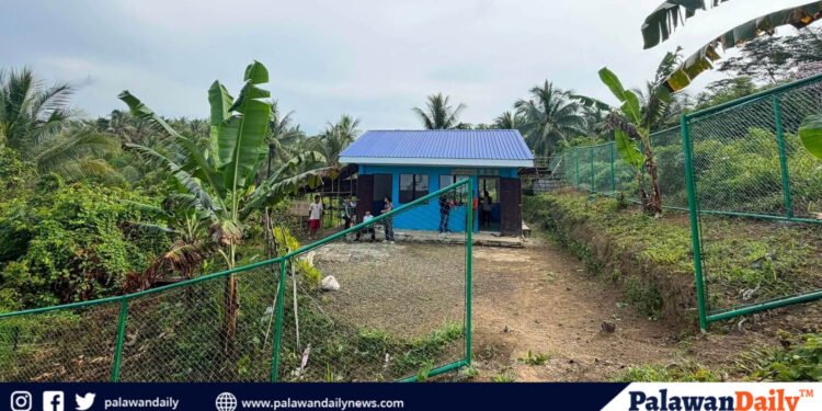 New perimeter fence completed for Bato-Bato Day Care Center in Bataraza