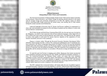 Palawan steps up wastewater management in El Nido to protect tourism waters