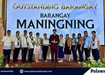 Barangay Maningning earns back-to-back honor at Puerto Princesa City Tandikan Awards 2025